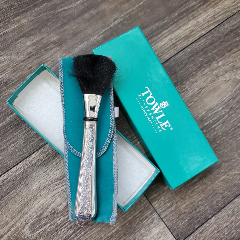 Towle Sterling Handled Makeup Brush